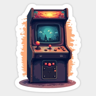 Retro Arcade Dreams Sticker